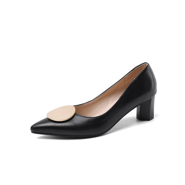 Meotina High Heels Women Pumps Fashion