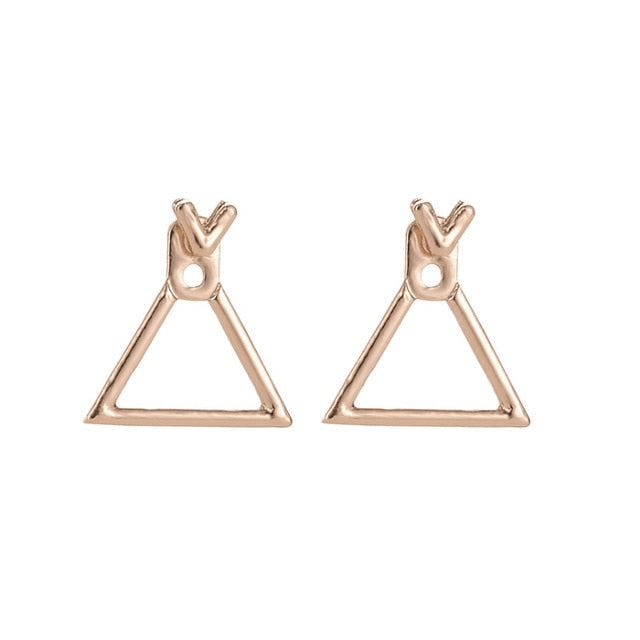Hot Sale Trendy Cute Nickel Free Earrings Fashion Jewelry 2017 Earrings Square Stud Earrings For Women Brincos Brinco Oorbellen