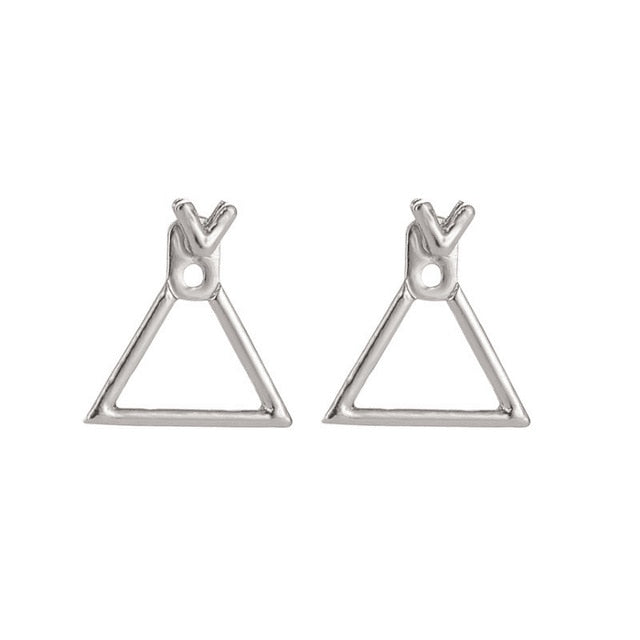Hot Sale Trendy Cute Nickel Free Earrings Fashion Jewelry 2017 Earrings Square Stud Earrings For Women Brincos Brinco Oorbellen