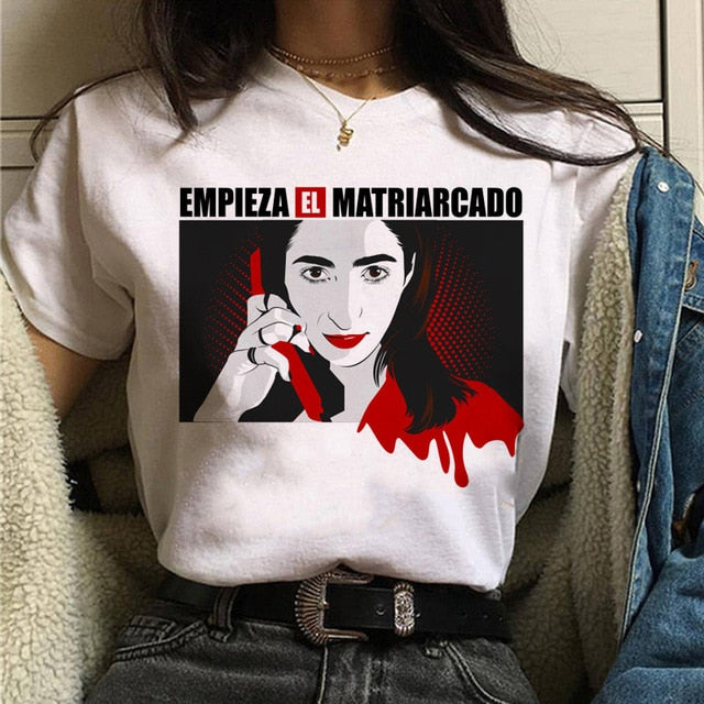 Maycaur The House of Paper T Shirt
