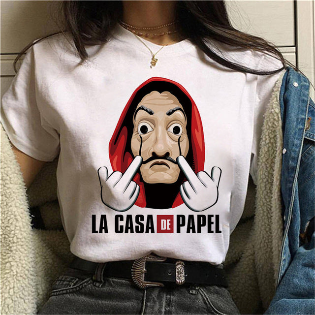 Maycaur The House of Paper T Shirt