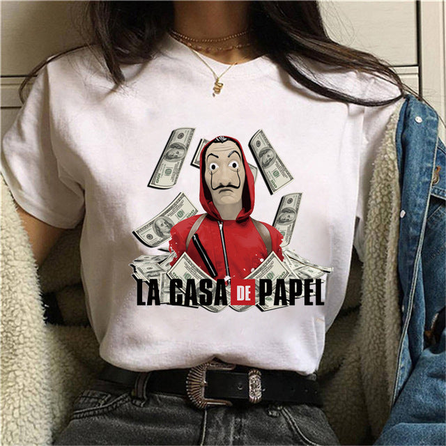 Maycaur The House of Paper T Shirt