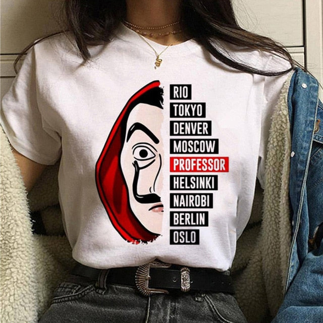 Maycaur The House of Paper T Shirt