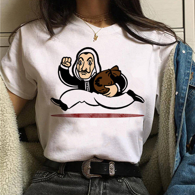 Maycaur The House of Paper T Shirt