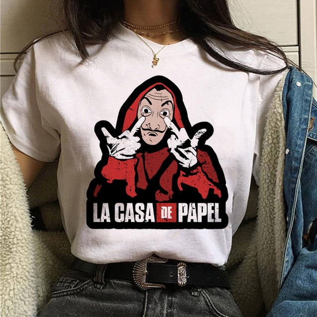 Maycaur The House of Paper T Shirt