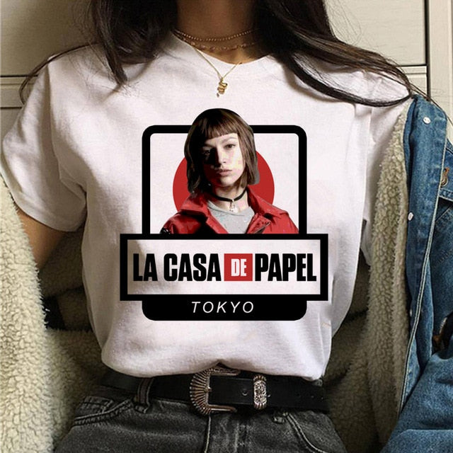 Maycaur The House of Paper T Shirt
