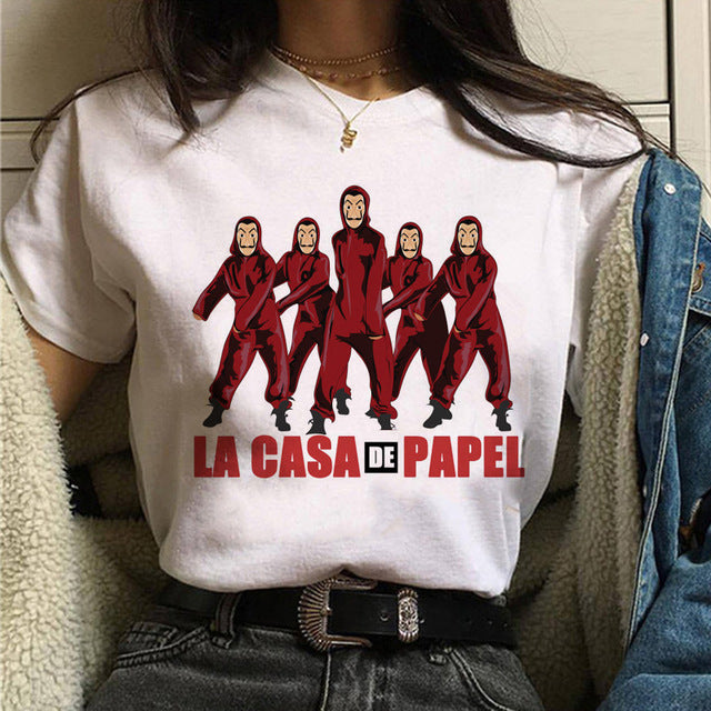 Maycaur The House of Paper T Shirt