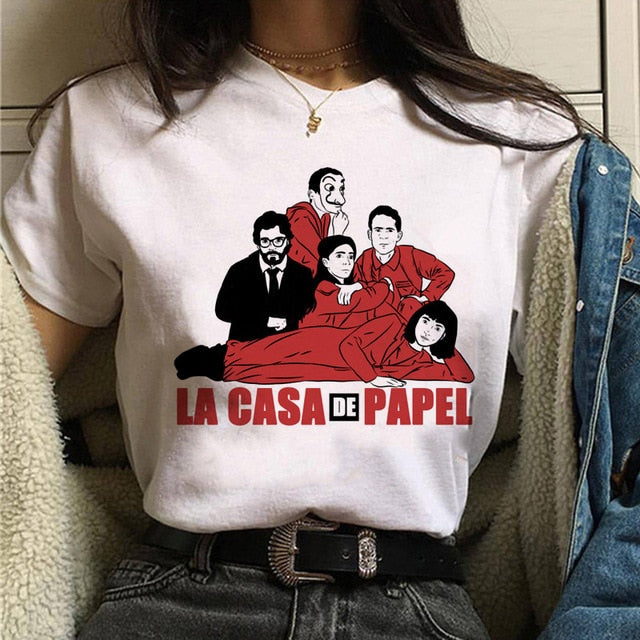 Maycaur The House of Paper T Shirt