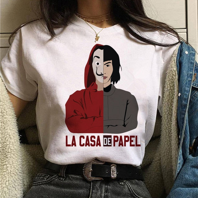 Maycaur The House of Paper T Shirt