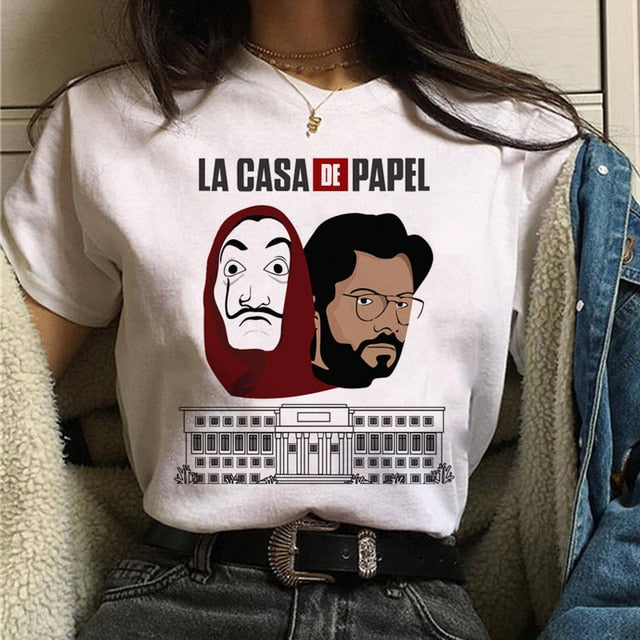 Maycaur The House of Paper T Shirt