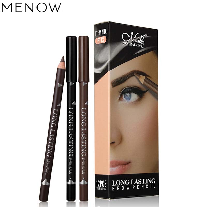 New Makeup MENOW Brand Long Lasting Waterproof Eyebrow Pencils