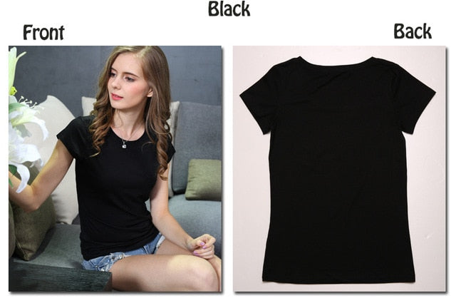 High Quality 18 Color S-3XL Plain T Shirt