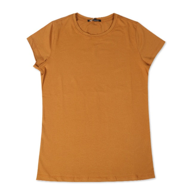 High Quality 18 Color S-3XL Plain T Shirt