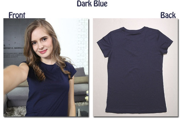 High Quality 18 Color S-3XL Plain T Shirt