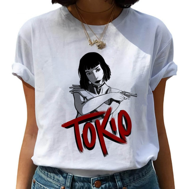 New Money Heist Harajuku T Shirts