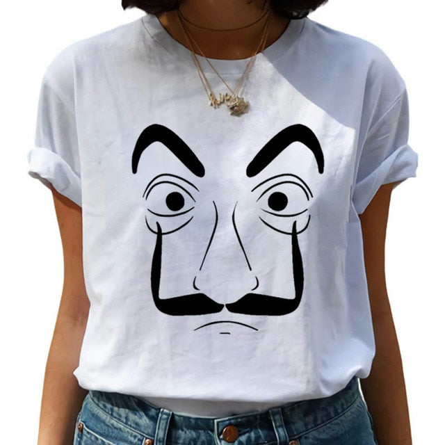 New Money Heist Harajuku T Shirts
