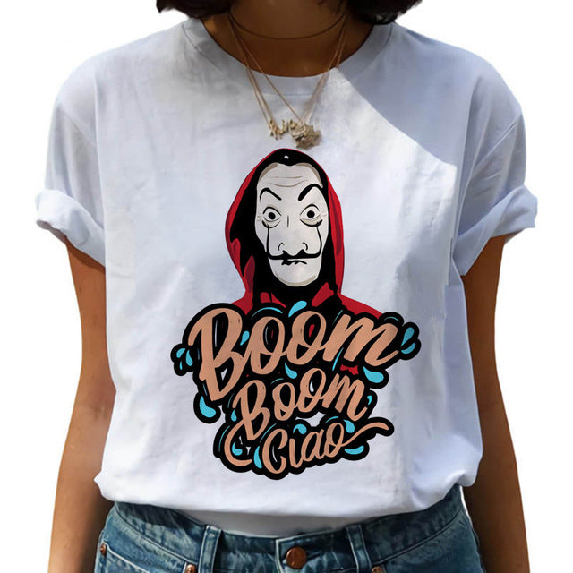 New Money Heist Harajuku T Shirts