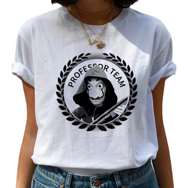 New Money Heist Harajuku T Shirts