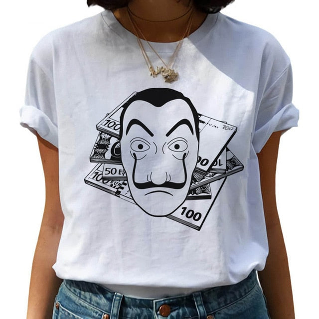 New Money Heist Harajuku T Shirts