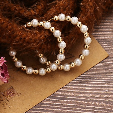 Hoops Statement Earrings for Women Party Jewelry