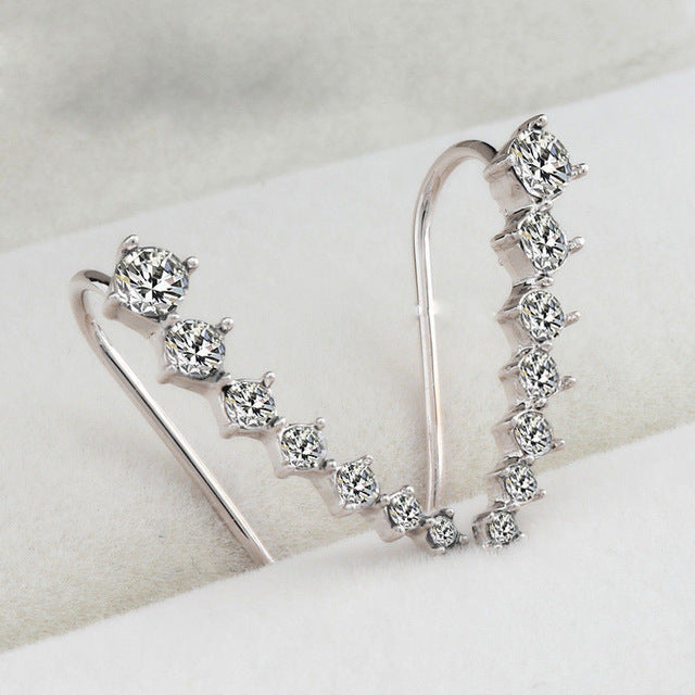 2019 New Alloy Rhinestone Earrings Bohemian Style