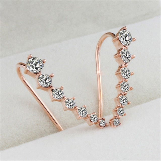 2019 New Alloy Rhinestone Earrings Bohemian Style